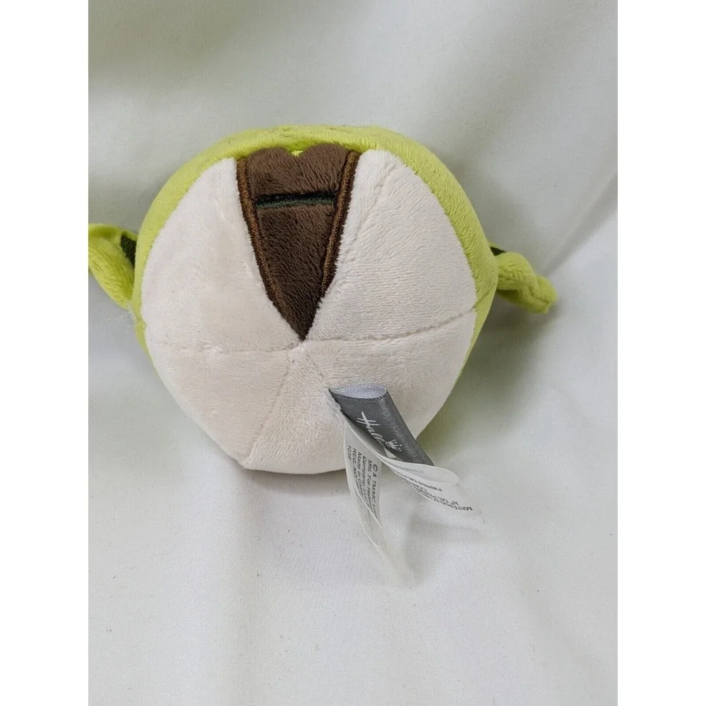 Hallmark Star Wars Yoda Darth Vader Fluffballs Round‎ Plush Ball Ornament 3 Inch